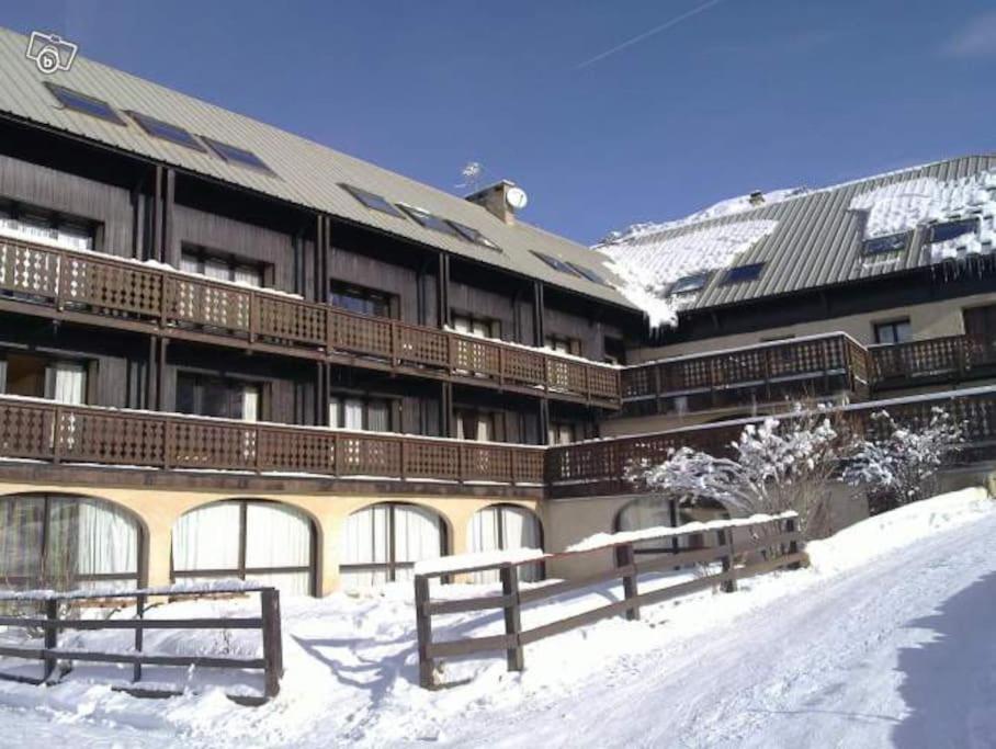 Duplex Avec Belle Terrasse Au Pied Des Pistes Vars (Hautes-Alpes) Exterior foto
